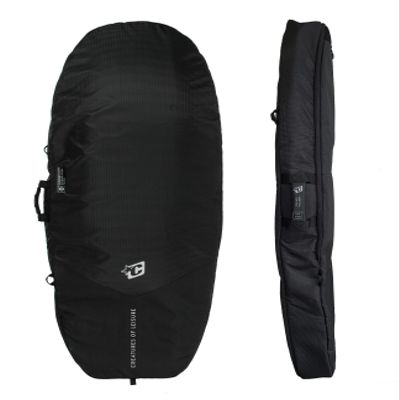 Creatures of Leisure 2023 Foil Wing Day Use DT2.0 Boardcover, Diamond Tech 2.0, 5mm Foam Protection, Aero Mesh Ventilation, Black Silver, 5'4''