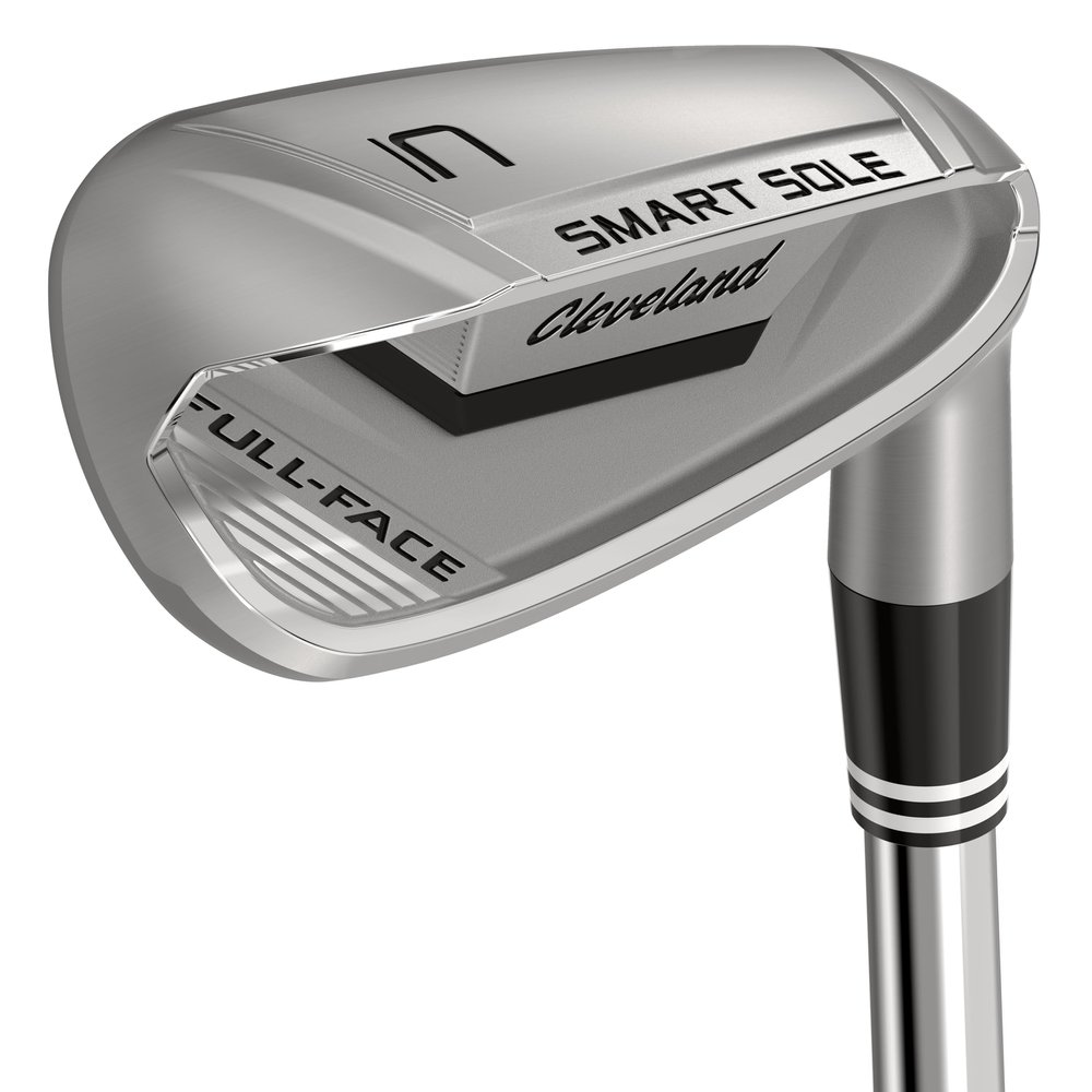 Cleveland Golf Smart Sole Full-Face Wedge, Satin, 64 Degrees, Steel, Left Hand