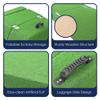 Houseables Portable Pitching Mound, Pitchers Mound Baseball, 6 Inch, Mobile with Wheels, Foldable, Artificial Turf and Rubber Strip, for Practice, Softball, Youth, Backyard, Training, Indoor, Outdoor view 3
