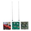 BRIGHTFUFU 2pcs Metal Football Table Pole Premium Foosball Table Accessories Soccer Machine Part for Smooth Gameplay Replacement Rod for Standard Tables Easy Assembly Stable Performance view 3