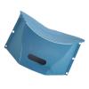 plplaaoo Foldable Fishing Chair, Card Folding Camping Stool Backpack, Outdoor Travel Portable Carrying Basket Folding Stool Plastic Low Stool, for Fishing, Travel, Beach, Picnic, Camping(Blue) view 3