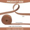 BENECREAT 30 Yards 6 Colors Heavy Cotton Webbing, 1 inch Wide Luxury Bag Strap High Density Webbing for Cloth Tote Bags Leash Straps DIY Accessories view 2