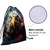Bird Art Gymnastics Grip Bag - Patriotic Drawstring Gym Bag for Gymnasts Animal Pouch Bag Adjustable for Grips Towel view 4