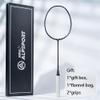 EZERKI 6U, 75g Carbon Badminton Racquet, Ultra Light Offensive Adult Durable Badminton Racket, Outdoor Sports for Men Women (1pcs White and Boxed) view 2