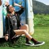 Adokoo Canvas Tennis Shoes for Women Low Top Casual White Black Sneakers for Women Lace Up Fashion Comfortable Walking Shoes (Black,9.5) view 2