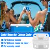 Cooler Hinges Replacement for Coleman Xtreme Cooler Hinges, Fits Coleman Ice Chest & Rubbermaid Cooler Parts, 6 Pack view 2