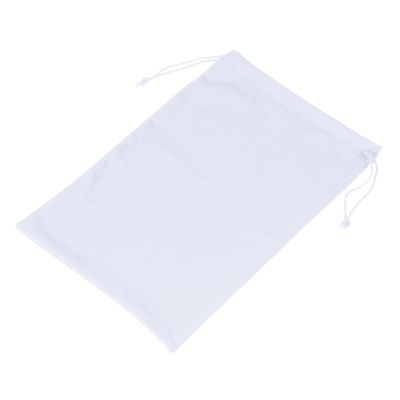 M METERXITY Ski Goggle Bag - Microfiber Snow Goggles Case Sleeve Drawstring Pouch Protection Bags, Apply to Goggles (7.1 x 10.6 Inch, White)