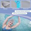 Aegend Swim Caps for Long Hair, Durable Silicone Swimming Caps for Women Men Adults Youths, Easy to Put On and Off, Waterproof Swim Hats Bathing Caps to Keep Hair Dry, 1 Pack, Grey view 3
