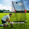 FLITURE Football Kicking Net - 7x4 FT Heavy-Duty Training Net with Steel Frame for Field Goal Training & Punt Practice - Easy Setup for Youth & Adult view 4