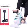 Electric Pedal Exerciser Assisted Bicycle Electric Rehabilitation Bike Pedal Trainer Mini Cycling with Protective Gear Fitness Exercise Bike for Hand Arm Leg Knee view 2