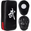 CYFIE Boxing Equipment Kids, Kicking Shields Pads Training Gloves Punching Mitts for Karate, Muay Thai, Taekwondo, Martial Arts Home Gym Workout, Karate Kick Pads for Toddler, Youth, Women (Black) view 1