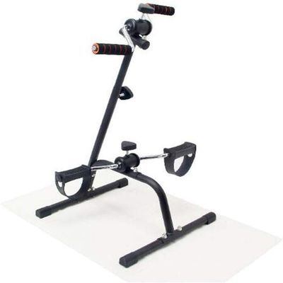 Mini Exercise Bike Pedal Exerciser,Arm and Leg Exercise Peddler Machine,Seated Exerciser Stationary Pedal Bike Portable Cycle Bike Gym Fitness Training