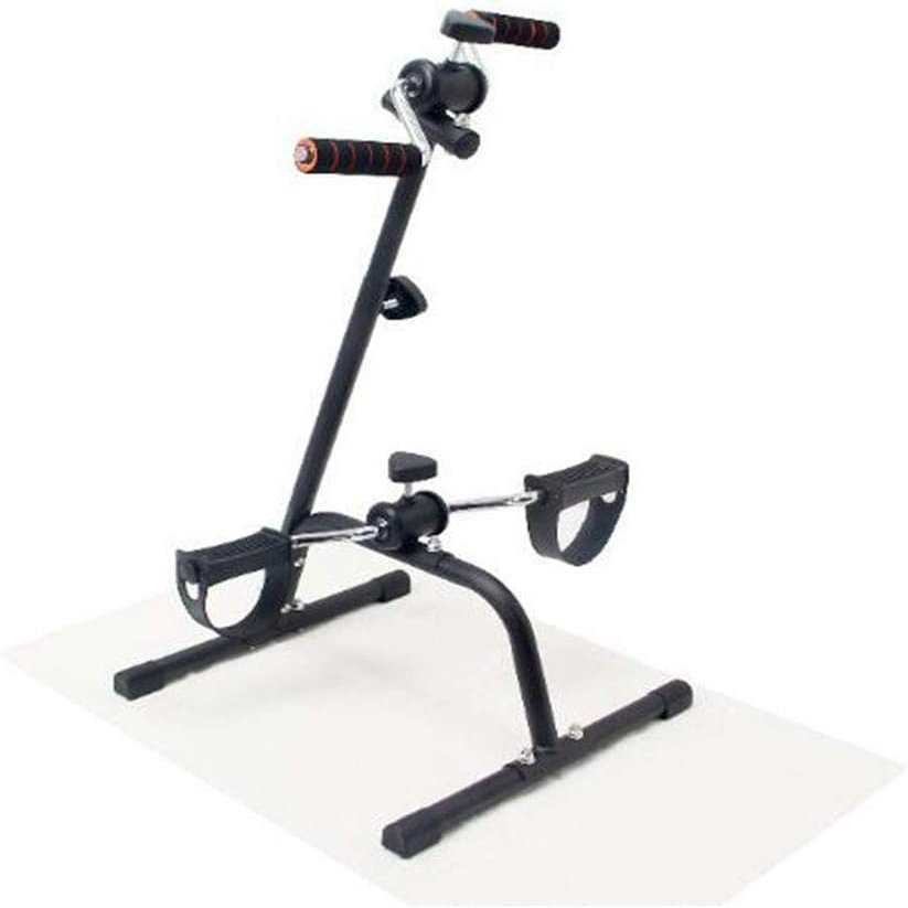 Mini Exercise Bike Pedal Exerciser,Arm and Leg Exercise Peddler Machine,Seated Exerciser Stationary Pedal Bike Portable Cycle Bike Gym Fitness Training