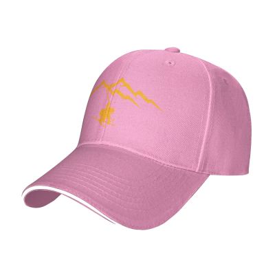 Snowboarder Jumping Front Mountain Unisex Baseball Cap Vintage Men Women Low Profile Dad Hat Adjustable,Black