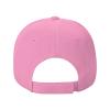 Snowboarder Jumping Front Mountain Unisex Baseball Cap Vintage Men Women Low Profile Dad Hat Adjustable,Black view 4