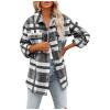 SHAOBGE Cyber Of Monday 2023 Plus Size Coat Tops For Jeans Youth Camo White Jackets Sales Today Clearance Prime Only Special Dealsropa Deportivatan Shacket view 1