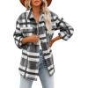 SHAOBGE Cyber Of Monday 2023 Plus Size Coat Tops For Jeans Youth Camo White Jackets Sales Today Clearance Prime Only Special Dealsropa Deportivatan Shacket view 3