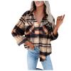 SHAOBGE 2023 Overcoat For Women Winter Plus Size Winter Coats For Women 3X Cropped Faux Fur Jacket Trending Items 2023 My Recent Orders Of Today Prime Cleara view 1