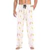 Champagne Glasses Men Pajama Pants New Year Xmas mens Lounge Sleep PJ Bottoms with Pockets S view 1