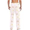 Champagne Glasses Men Pajama Pants New Year Xmas mens Lounge Sleep PJ Bottoms with Pockets S view 3