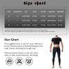 LiiYii Men's 2Pcs Body Suits Muscle Crop Tops Ice Silky Tops with Long Pantyhose Pants Nightwear White Medium view 4