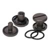 4 Pieces Tech Scuba Diving Diver BCD Backplate Book Screw Dive Mounting Hardware view 1