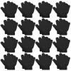 ONESING 16 Pairs Kid Gloves Knitted Children Gloves Bulk for Boys Girls - Stylish and Snug Winter Accessories view 1