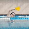 Baluue Swim Paddles Diving Gloves Silicone Swimming Gloves Lap Swimming Hand Paddles view 3
