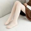 Baby Girl Tights Cable Knit Leggings Stockings Cotton Fleece Lined Pantyhose for Toddler Infants Girls (B, 4-6 Years) view 4