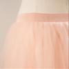 EllieHouse Split Long Floor Length Tulle Skirt for Prom Party Evening Blush Pink L view 4