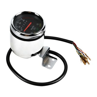 91.SCS 12V Motorcycle Odometer Gauge for Car Truck ATV Motorcycle Boat
