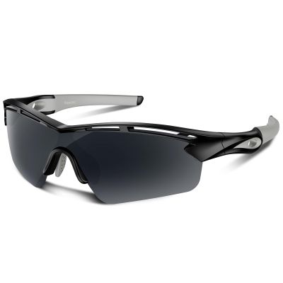 Rosemal Sports Sunglasses Polarized Cycling Sunglasses Running Driving Fishing Hiking for Men Women UV400 TAC TR90