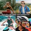 Rosemal Sports Sunglasses Polarized Cycling Sunglasses Running Driving Fishing Hiking for Men Women UV400 TAC TR90 view 4