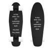Customized 22" Maple Skateboard,Upload Pictures/Text to Customize Exclusive Skateboard, Suitable for Beginners, Teenagers, Adults, Fish Board, Solid Bracket, Load-Bearing 176LBS view 4