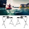 NDNCZDHC Kayak Bracket, Portable Canoe Rack Stand Kayak Storage Rack for Kayak, Canoe Storage view 3