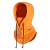 ECYC Unisex Cold Weather Balaclava, Winter Warm Windproof Face Mask Fleece Hooded Scarf for Women Men Orange view 3