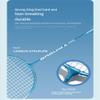JOSWAY Pro Quality Badminton Racket Set - Training Kit for 2 Players with 3 Birds, a Racket Bag, and 2 Shuttlecocks (Blue) view 4
