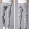 Mens Casual Joggers Sweatpants Athletic Track Pants 2023 Fall Winter Stretch Elastic Waist Jogger Pants Athletic Basic Long Joggers Workout Running Gym Sweat Pants Tapered Jogger Sweatpant view 4