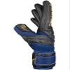 Reusch Attrakt Gold X NC Goalkeeper Gloves, Premium Blue/Gold/Black, Size 8 view 3