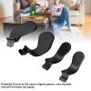 4 pcs Metal Stainless Steel Paddles , Controller Paddles for xb0x 1 Elite Series 2 , Replacement Parts Video Games Accessories Kits Interchangeable Hair flip flop Locks for xb0x 1 Elite (black) view 4