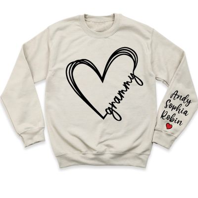 Grammy Shirt Sweatshirt, Grandma Gift T-Shirt, Grandmother Shirt, New Mom Sweatshirt, Mothers Day Gift, Nana Shirt Hoodie, Grandma Tshirt, Gift For Grandma, Gifts For Mom, Grammy Valentines Day Gift