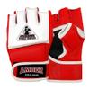 Premium Leather MMA Amateur Competition Gloves: Durable, Stylish Gear for Versatile Usage in Training and Competition, Red, Large view 1