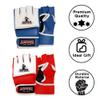 Premium Leather MMA Amateur Competition Gloves: Durable, Stylish Gear for Versatile Usage in Training and Competition, Red, Large view 3