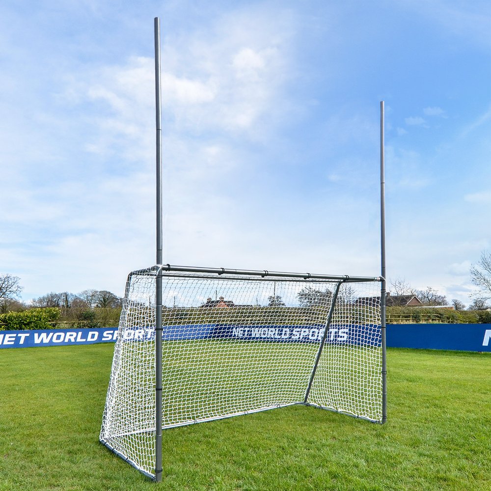 FORZA Combi Goals - Soccer, American Football, Rugby & GAA Goals [Size & Style Options Available] (Steel42 Goal, 8ft x 5ft)