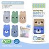 (5 Pairs) Toddler Socks with Grippers - Non Slip Baby Socks 6-12 12-24 Months 2t-3t 4t-5t Anti Slip Ankle Grip Cotton Boy Girl Infant Kid Child 3 Year Old White Grippy Calcetines Antideslizantes Bebe view 4