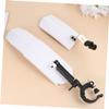 BRIGHTFUFU 1set Adjustable Mud Guard for Telescopic Road Bike Accessories Easy Install Water Compatible Front Forks Over White view 4