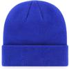 47 NBA Unisex-Adult Primary Logo Cuffed Knit Primary Logo Team Color Beanie Hat Cold Weather Hat, One Size (Philadelphia 76ers Blue Alternate) view 3
