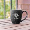Rico Industries NFL Football Jacksonville Jaguars #1Dad 16 oz Team Color Laser Engraved Speckled Ceramic Coffee Mug view 3