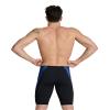ARENA Men's Swim Jammer Hydrangea Bouquet Team Print MaxLife Athletic Swimwear Training Swimsuit Sports Bathing Suit, Black/Team Royal, US Size 22 view 2