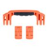 Pelican 1500 Replacement Handle & Latch Set by ColorCase - Orange Handles & Double Throw Latches view 1